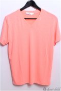 【新品アウトレット】セレクトウェア カラーVネックTシャツ /ピンク/L B-18-08-12-001b-1-ts-0-m-NA-ZT-M098