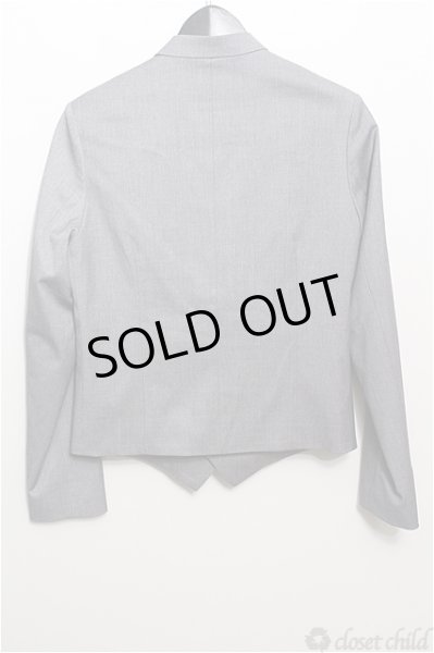 画像2: GGD ジャケット.ノッチドドラペル4Bテーラード【現在買取対象外】 /グレー/2 T-19-01-19-026-GG-ja-NA-ZT225 (2)