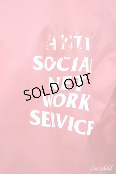 画像4: DLSM ジャケット.NOT ANTI SNS COACH /レッド/L T-20-01-27-008-DL-ja-NA-ZT050 (4)