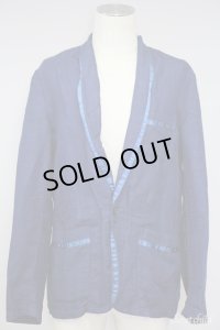【SALE】NO ID. ジャケット.パイピングテーラード /ネイビー/2 T-20-04-21-001-NO-ja-YM-ZT214