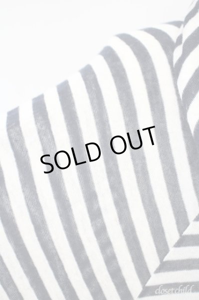 画像3: AG by EXPERIMENT パーカー.ボーダー7スリーブ 【現在買取対象外】/ネイビー/2 T-20-06-18-001-ag-to-NA-ZT091 (3)