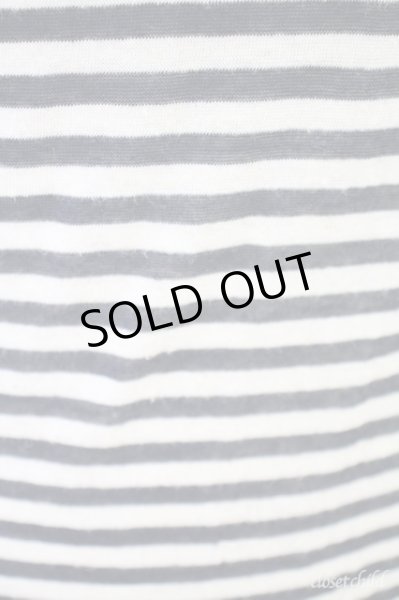 画像4: AG by EXPERIMENT パーカー.ボーダー7スリーブ 【現在買取対象外】/ネイビー/2 T-20-06-18-001-ag-to-NA-ZT091 (4)