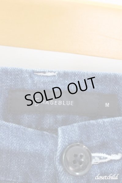 画像2: RAGEBLUE パンツ.デニムワイドクロップド 【現在買取対象外】/インディゴ/M O-20-06-23-002-RA-pa-YM-ZT176 (2)