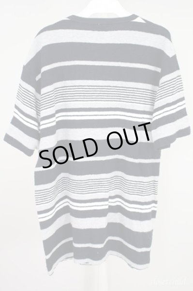 画像2: MICHEL KLEIN Tシャツ.ナシジボーダー【現在買取対象外】 /ネイビー×グレー/51 T-20-08-04-009-MI-ts-YM-ZT092 (2)