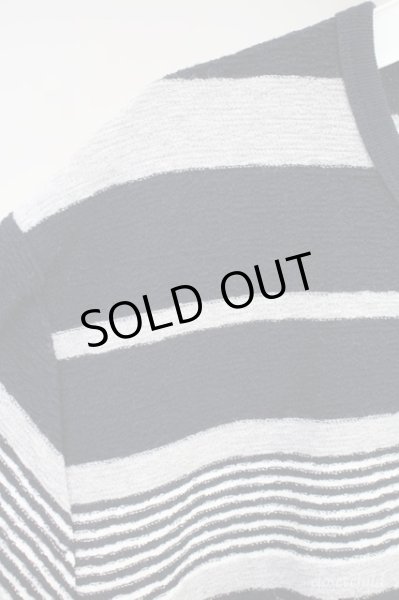 画像3: MICHEL KLEIN Tシャツ.ナシジボーダー【現在買取対象外】 /ネイビー×グレー/51 T-20-08-04-009-MI-ts-YM-ZT092 (3)