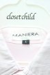 画像2: MANIERA シャツ.ストライプ六部袖【現在買取対象外】 /ピンク/1 O-20-08-29-058-MA-sh-YM-ZT187 (2)