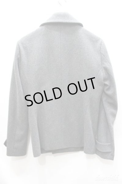 画像3: Black by VANQUISH コート.ショート丈メルトンスタンダードP /グレー/S O-20-10-08-020-Bl-ou-YM-ZT-M111 (3)