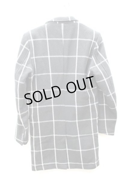 画像3: MIDAS コート.ウールチェックチェスター /ブラック/L O-20-11-12-006-MI-ou-YM-ZT-M118 (3)