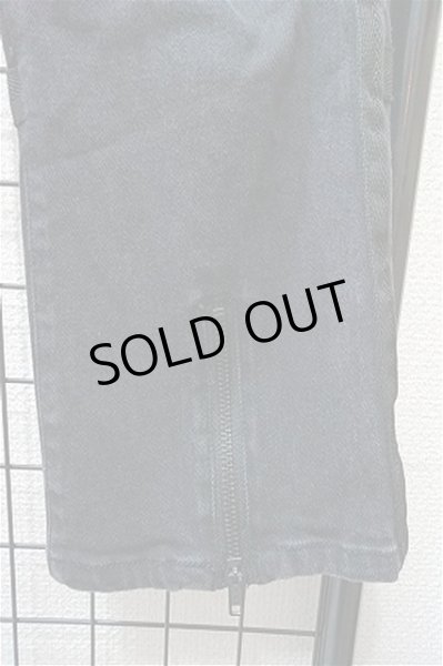 画像5: FR(13)NDS（ROYAL FLASH） パンツ.ダメージクロップドDENIM /ブラック/M S-20-12-11-010-FR-pa-KN-ZT099 (5)