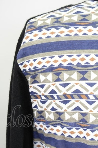 画像3: 【新品アウトレット】 カーディガン.ミックス /ブラック/F T-20-12-12-006l-1-to-SI-m-NA-ZT-M098 (3)