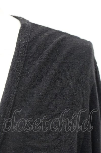 画像6: 【新品アウトレット】 カーディガン.ミックス /ブラック/F T-20-12-12-006l-1-to-SI-m-NA-ZT-M098 (6)