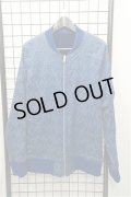 【SALE】NO ID. ジャケット.アラベスクJQ×ベロアリバーシブルBLZ /ブルー/1 S-20-12-17-1012-NO-ja-KN-ZT248