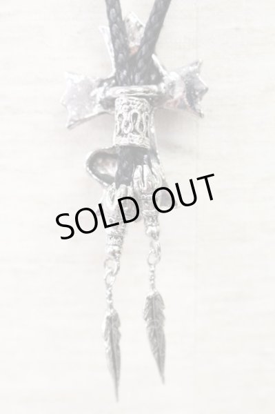 画像4: 【新品アウトレット】 スカルクロスループタイ /0/ 20-12-21-006l-1-ac-SI-m-NA-ZT-B500 (4)