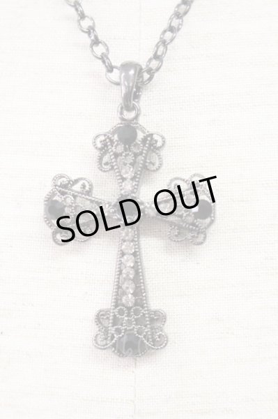 画像3: 【新品アウトレット】  レイヤークロスクラウンネックレス /0/ 20-12-21-010l-1-ac-SI-m-NA-ZT-B500 (3)