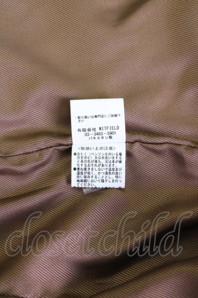 画像12: MR.OLIVE ジャケット.ヘアシープソフトベジレザースポーツブルゾン /ブラック/S T-22-10-18-017-MR-ja-NA-ZT-ML033 (12)