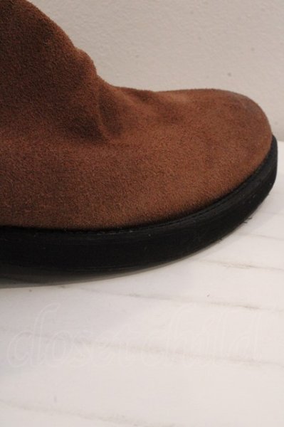 画像8: NO ID. ブーツ.キップスムースバックZIPドレープ O-22-12-26-083-NO-sho-YM-ZT-S006 (8)