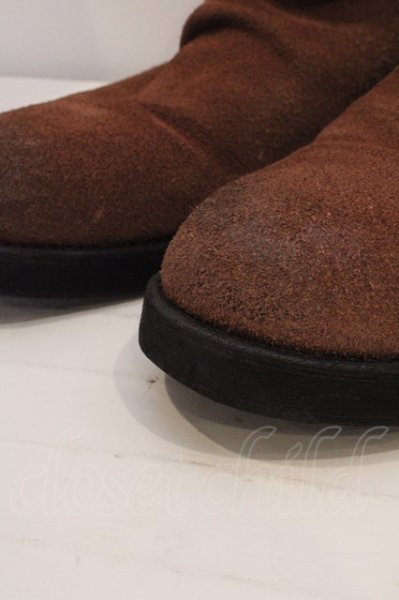 画像4: NO ID. ブーツ.キップスムースバックZIPドレープ O-22-12-26-083-NO-sho-YM-ZT-S006 (4)