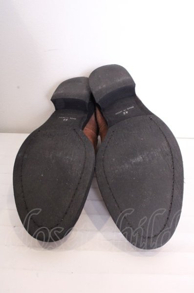 画像9: NO ID. ブーツ.キップスムースバックZIPドレープ O-22-12-26-083-NO-sho-YM-ZT-S006 (9)