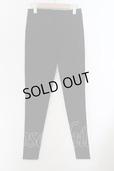 画像2: KMK(KINGLY MASK)  / サイドラインフィットスキニーパンツ  ブラック O-24-02-19-058-KM-pa-YM-ZT354 (2)