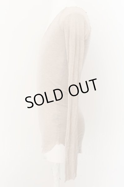 画像2: LGB / LSV　レイヤーダメージカットソー レディース0 アイボリー O-24-05-19-045-LG-to-YM-OS (2)