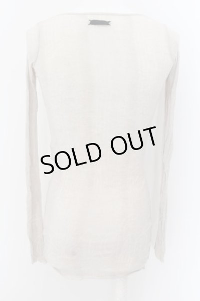 画像3: IFSIXWASNINE / LSV ガーゼテレコカットソー レディース0 アイボリー O-24-05-19-046-IF-to-YM-OS (3)