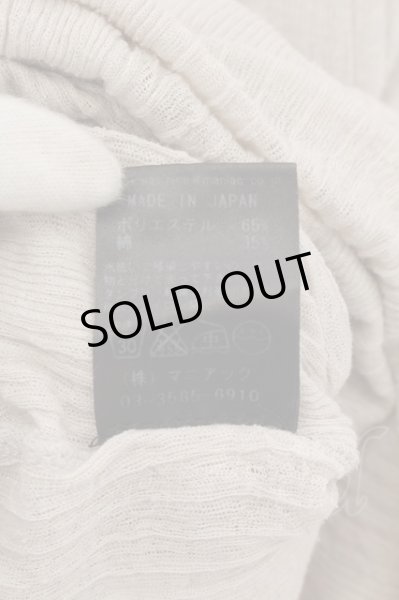 画像4: IFSIXWASNINE / LSV ガーゼテレコカットソー レディース0 アイボリー O-24-05-19-046-IF-to-YM-OS (4)