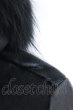 画像10: TORNADO MART / リアルファー付き切り替えレザーダウン M ブラック O-25-02-12-002-TO-ou-YM-ZT-ML038 (10)