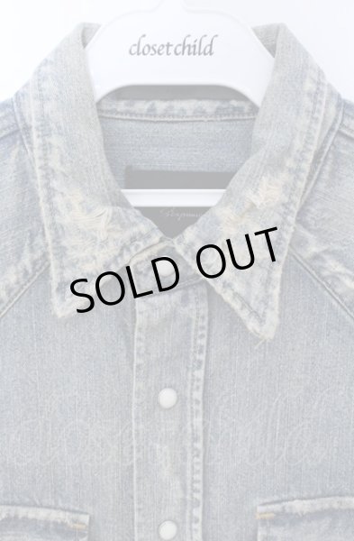 画像3: Moonage Devilment / S'exprimerコラボ　ヴィンテージデニムシャツ 44 インディゴ O-25-05-31-056-Mo-sh-YM-ZT370 (3)