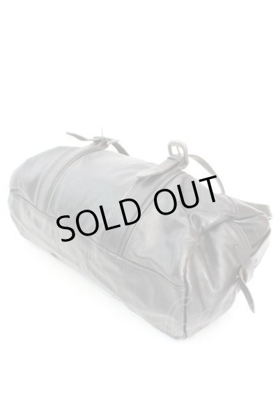 画像5: alfredoBANNISTER / ベルトストラップレザーボストンバッグ  ブラック O-25-09-04-038-al-ba-YM-ZT-MK001 (5)