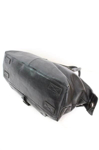 画像3: alfredoBANNISTER / レザーボストンバッグ  ブラック O-25-09-04-037-al-ba-YM-ZT-MK001 (3)