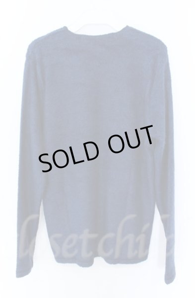 画像2: NO ID. / ビキューレラムパイルV-Nプルオーバーニットソー 1 ネイビー O-25-11-23-020-NO-to-YM-ZT204 (2)