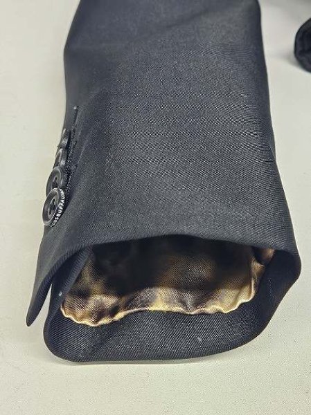 画像7: BUFFALO BOBS / シャイニーピークドラペル2Bスーツ 1 ブラック O-25-12-16-009-BU-ja-YM-ZT333 (7)