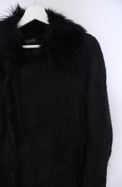 画像3: TORNADO MART / トスカーナスクラップムートンロングコート L ブラック O-26-01-31-004-TO-ou-YM-OS (3)