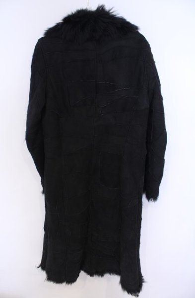 画像7: TORNADO MART / トスカーナスクラップムートンロングコート L ブラック O-26-01-31-004-TO-ou-YM-OS (7)