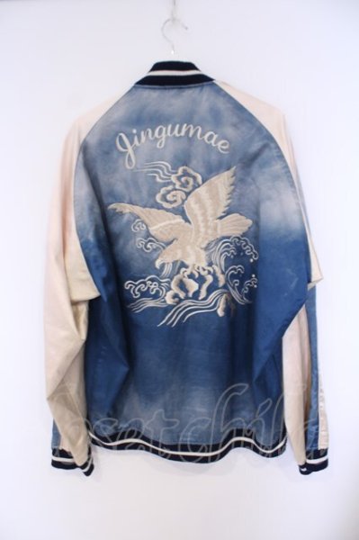 画像4: MAISON MIHARA YASUHIRO / SOUVENIR JACKET（スーベニアジャケット） 50 ブルー O-26-02-03-012-KU-ou-YM-OS (4)