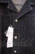 画像2: NO ID. / USEDデニムBIG ジャケット ONE ブラック O-26-02-03-016-NO-ja-YM-OS (2)