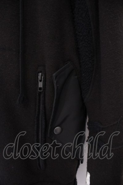 画像4: LGB / PK/SPACE SURFING ファーパーカー 2 ブラック O-26-02-03-004-LG-ou-YM-OS (4)