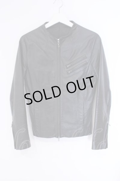 画像1: FUGA / Mojito ホースレザーライダースジャケット 44 ブラック O-26-02-03-002-FU-ja-YM-OS (1)