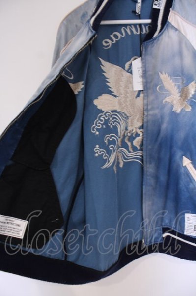 画像3: MAISON MIHARA YASUHIRO / SOUVENIR JACKET（スーベニアジャケット） 50 ブルー O-26-02-03-012-KU-ou-YM-OS (3)
