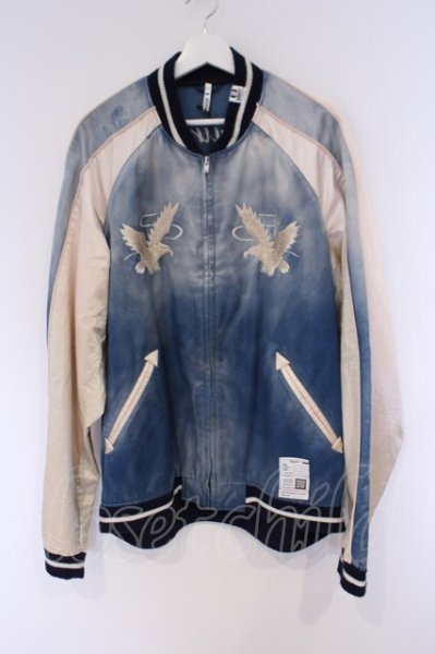 画像1: MAISON MIHARA YASUHIRO / SOUVENIR JACKET（スーベニアジャケット） 50 ブルー O-26-02-03-012-KU-ou-YM-OS (1)