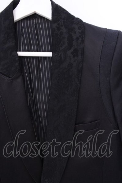 画像2: IFSIXWASNINE / JK-FEATER-2/M テーラードジャケット【メンズ1】 1 ブラック O-26-02-03-033-IF-ja-YM-OS (2)