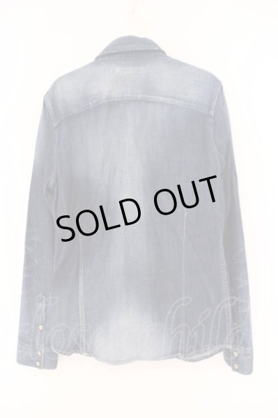 画像3: FUGA / Excuse 加工ウエスタンデニムシャツ 46 インディゴ O-26-02-03-014-FU-sh-YM-OS (3)