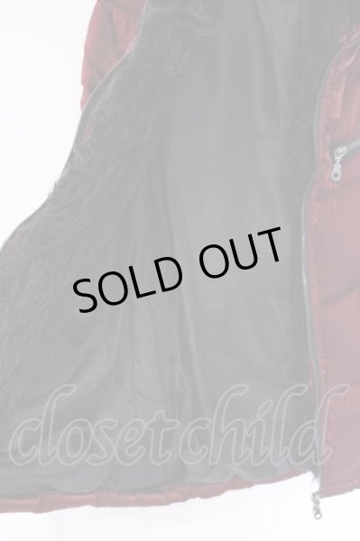 画像4: TRAVAS / ファー付きグリッター中綿ブルゾン 46 レッド O-26-02-03-032-TR-ou-YM-OS (4)