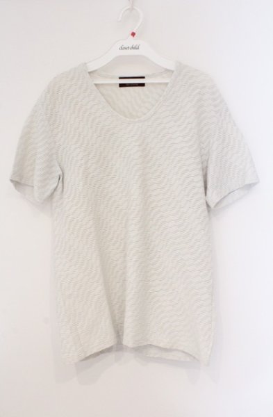 画像1: TORNADO MART / バイヤスウェーブ半袖カットソー L ホワイト O-26-03-26-021-TO-ts-YM-OS (1)