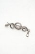 画像1: gunda / NAGA-4 EARCLIP イヤークリップ  シルバー O-26-08-13-035-gu-ac-YM-OS (1)