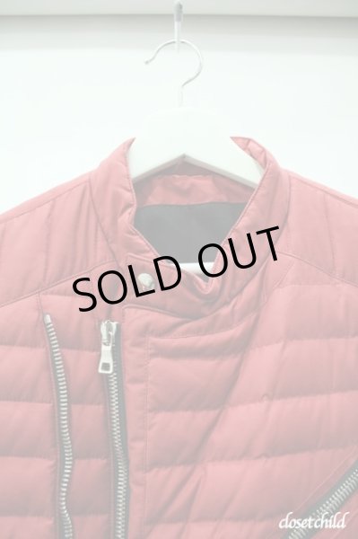 画像2: BALMAIN ジャケット.BHR BLOUSON RIDERS /レッド/M O-21-01-08-001-Wr-ou-YM-ZT-M015 (2)