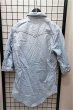 画像2: Roden(MIDAS) シャツ.袖五分丈デニム【現在買取対象外】 /ライトブルー/M S-21-01-11-1023-Ro-to-KN-ZT064 (2)