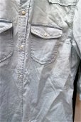 画像3: 【セール】Roden(MIDAS) シャツ.袖五分丈デニム【現在買取対象外】 /ライトブルー/M S-21-01-11-1023-Ro-to-KN-ZT064 (3)