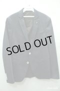 【セール】ZARA ジャケット.チャーム付き2B /ネイビー/EU 46 O-21-01-15-038-ZA-ja-YM-ZT248