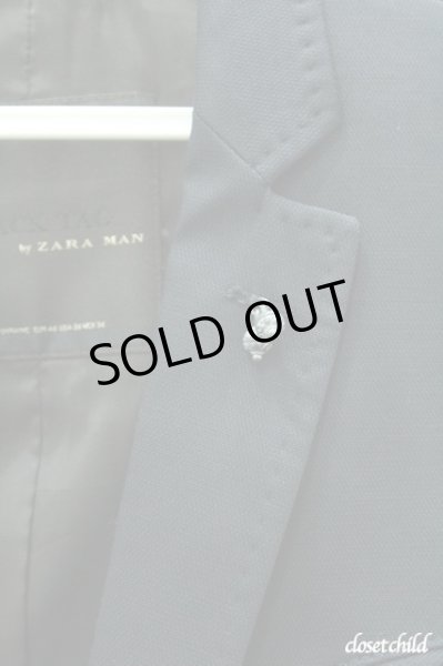 画像2: ZARA ジャケット.チャーム付き2B /ネイビー/EU 46 O-21-01-15-038-ZA-ja-YM-ZT248 (2)